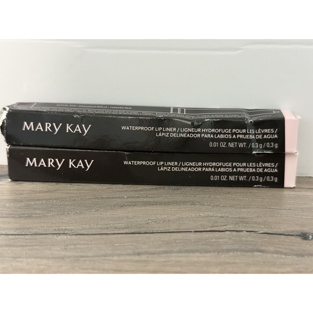 Lot Of 2 Mary Kay Waterproof Lip Liner - Hot Pink- 239169
